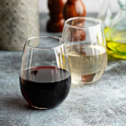 Stemless Wine Glasses