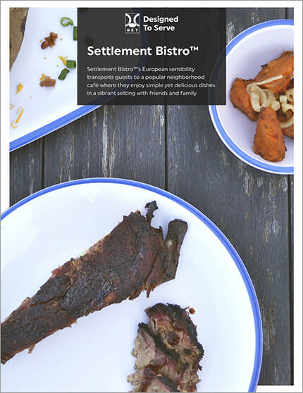 Settlement Bistro Brochure