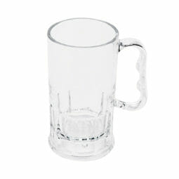 Clear Plastic Beer Mug