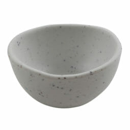 Get B-401-LG Riverstone Light Gray Melamine 1.5 oz. Ramekin/Small Sauce Cup - 48/Case