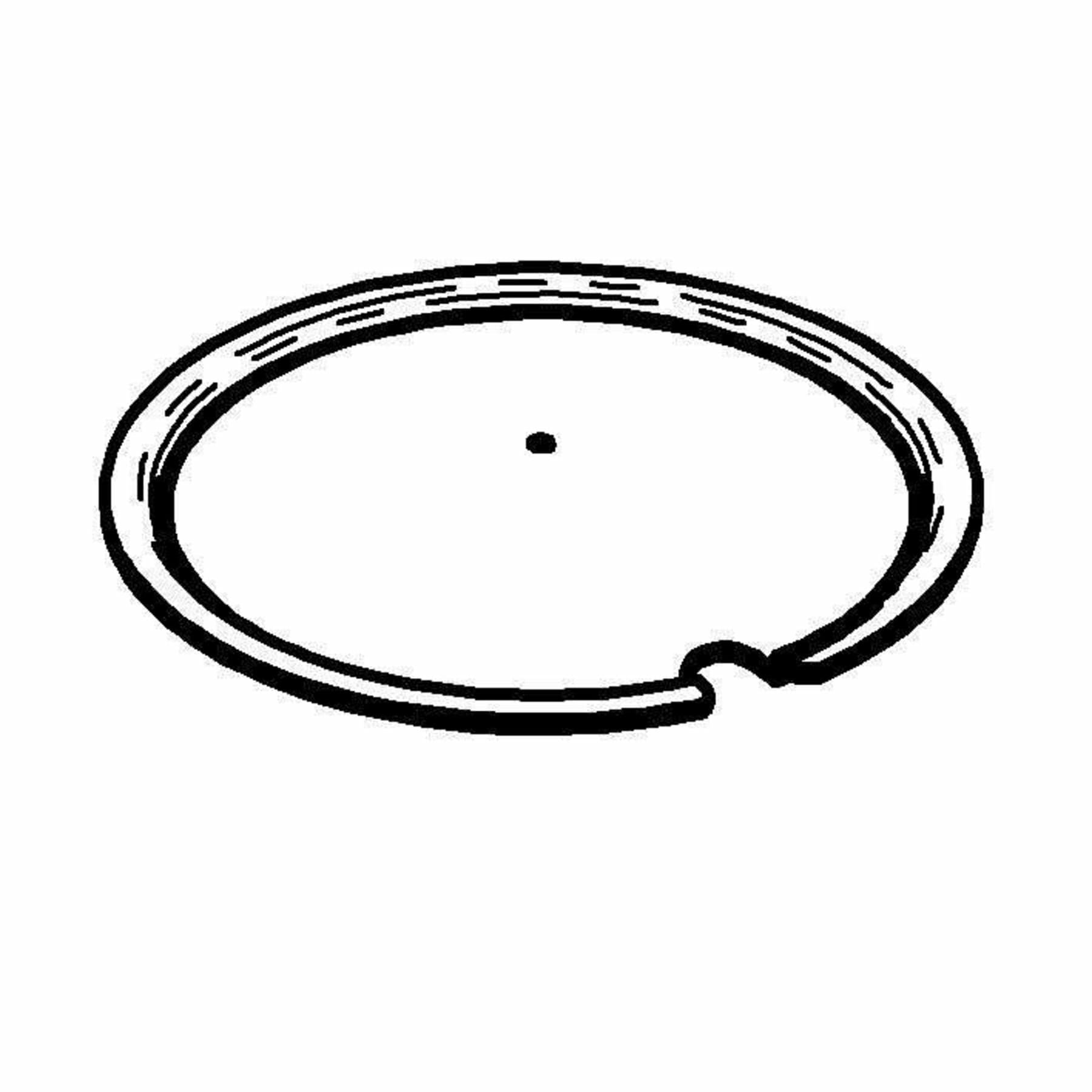 8DE025 Lid for "Buffet Bowl" without Know, Replacement Part G.E.T