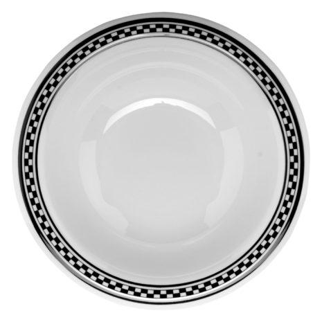 B-127-X-1 Diamond Chexers Melamine Dinnerware
