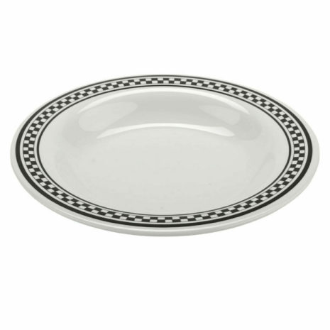 Diamond Chexers Melamine Dinnerware