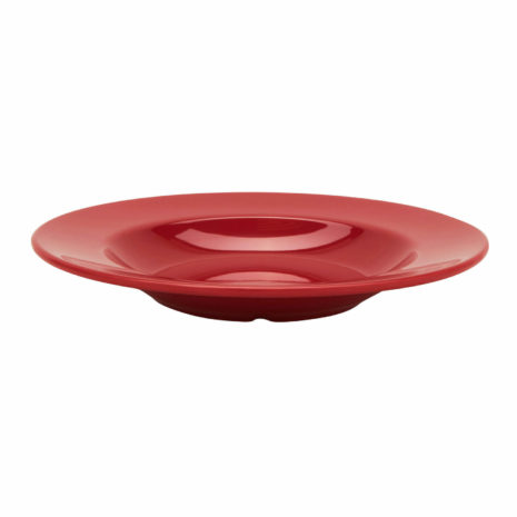 B-1611-RED-3 Diamond Chexers Melamine Dinnerware