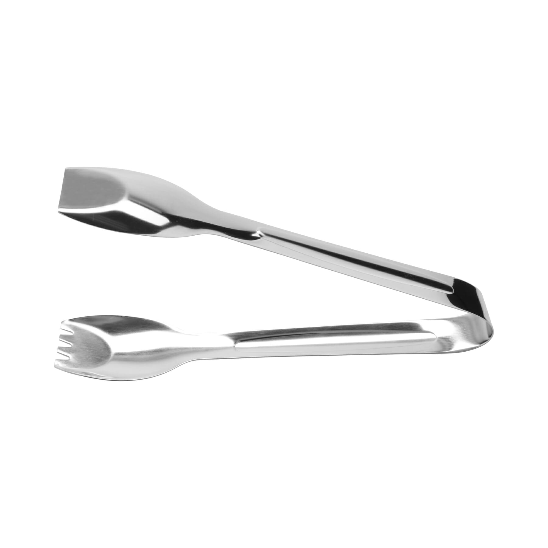 GET BSRIM-09 6 Stainless Steel Salad Tongs with Mirror Finish