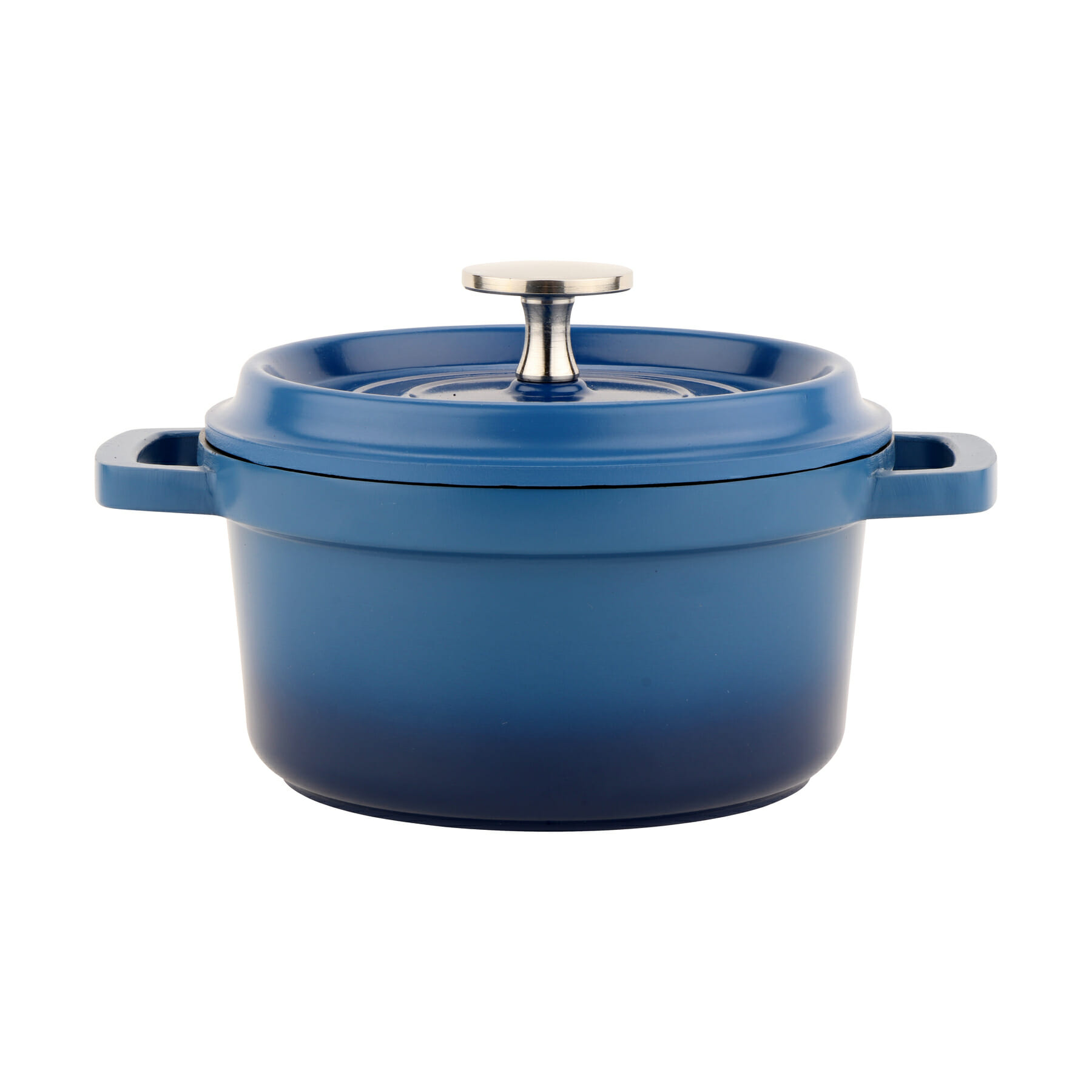 6.5 qt. (7 qt. rim-full), 11 Induction Ready Round Dutch Oven w/ Lid, 4.5  deep (Clear Coat)