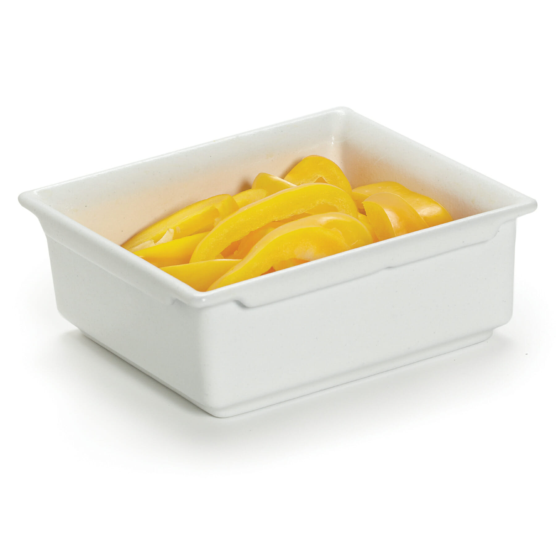  10 Pcs Plastic Food Pans with Lid 1/2 Size Stackable