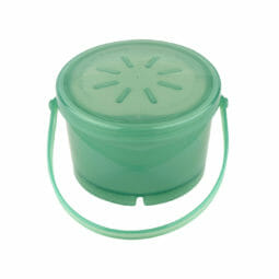 GET Eco-Takeouts 16 oz. Clear Customizable Reusable Soup Container with Lid  - 12/Case