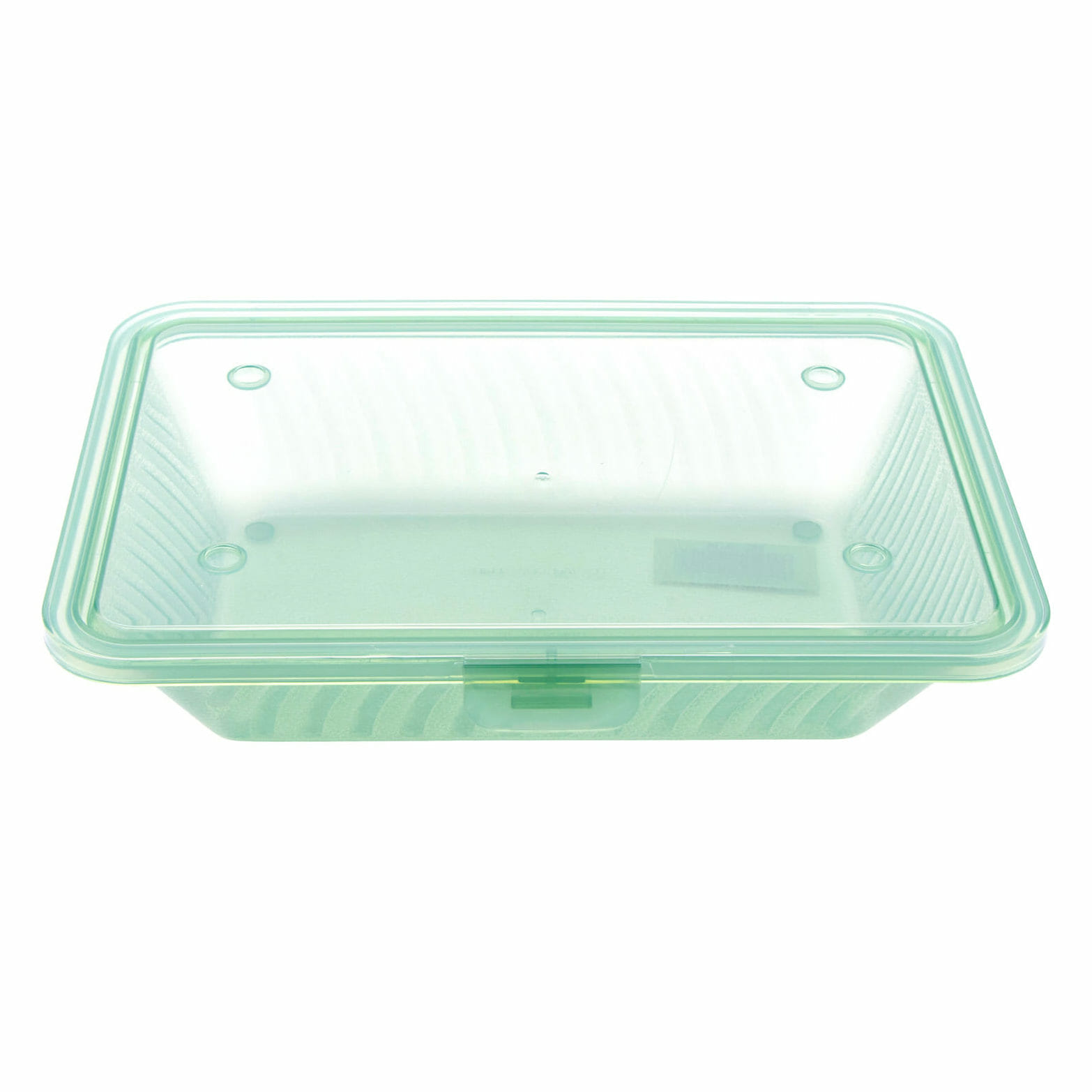 Jade Eco-Takeouts 9 x 9 3-Compartment Food Container by G.E.T. - EC-09-1-JA