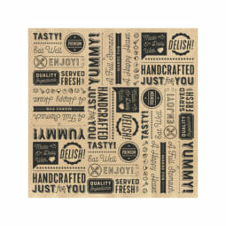 Grease-Resistant Food-Safe Sandwich Wrap Paper