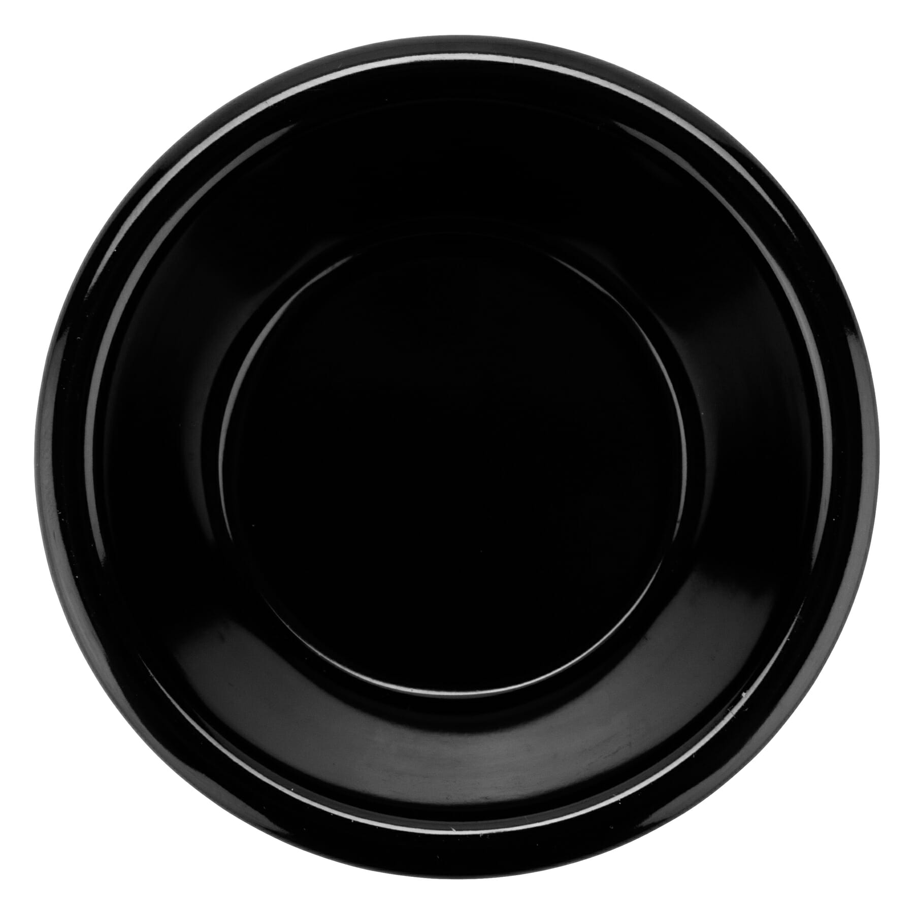 CI-03-BK - 3oz Melamine Cast Iron Ramekin, GET. - G.E.T