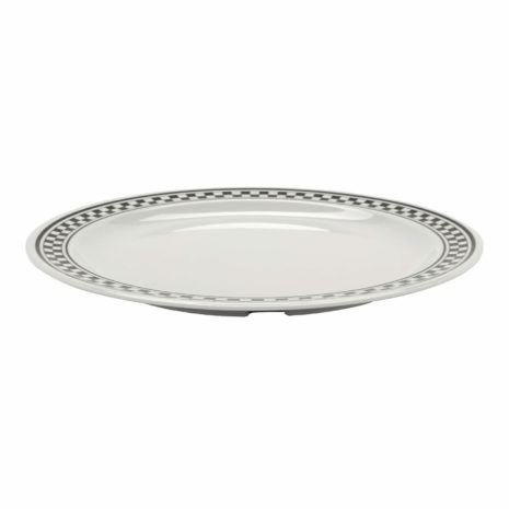 WP-6-X-3 Diamond Chexers Melamine Dinnerware