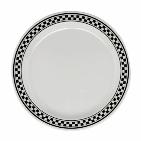 WP-9-X-1 Diamond Chexers Melamine Dinnerware