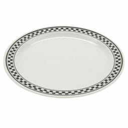 Diamond Chexers Melamine Dinnerware