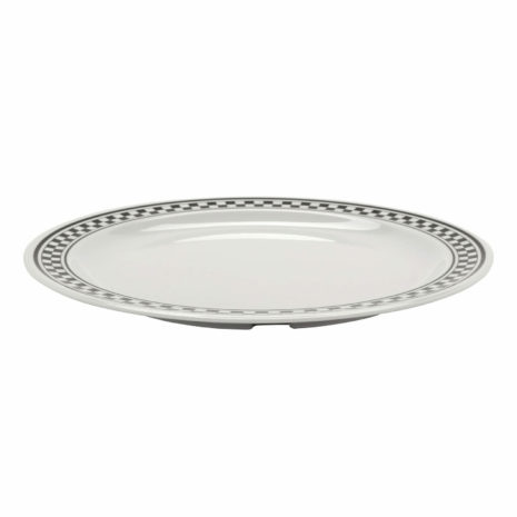 WP-9-X-3 Diamond Chexers Melamine Dinnerware