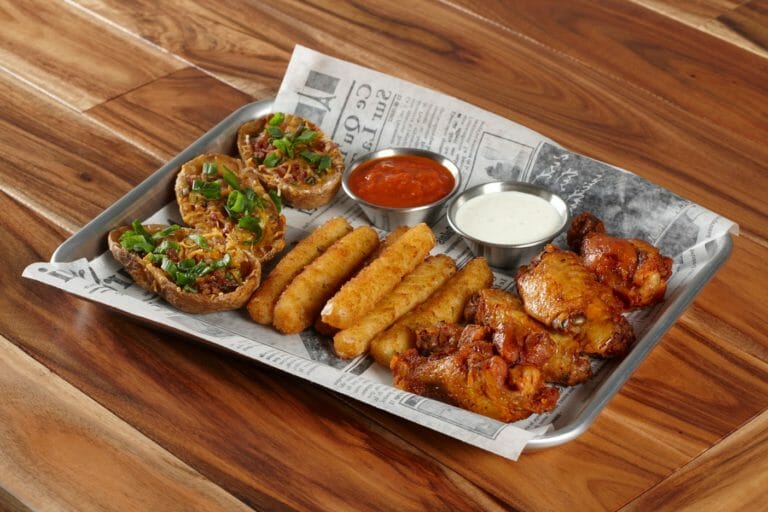 10 Creative Ways to Serve Appetizers: Appetizer Sampler Platter