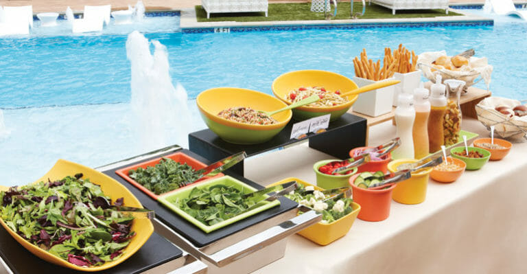 Photos: Best Poolside & Patio Creative Serveware Ideas for Hospitality