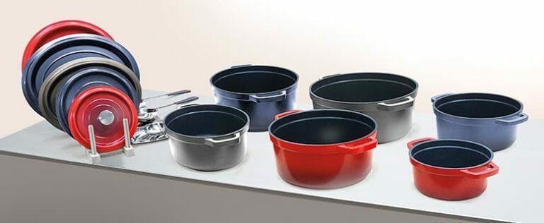 Enameled Cast Iron vs. Cast Aluminum Induction Cookware for Foodservice