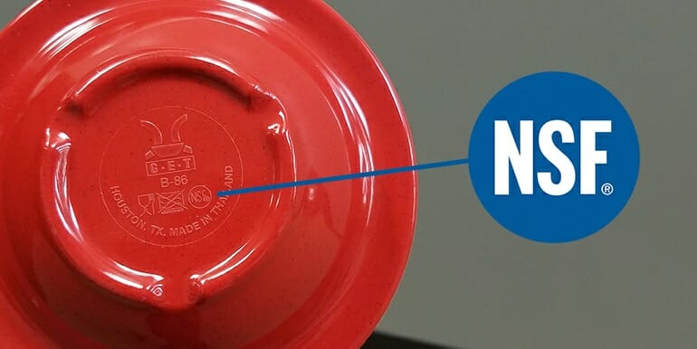 NSF Dinnerware