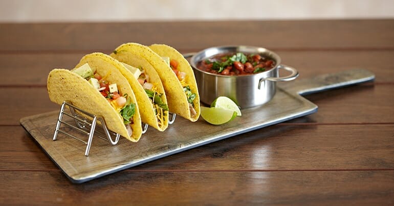 tacos_melamine_wood_board_metal_pot.jpg