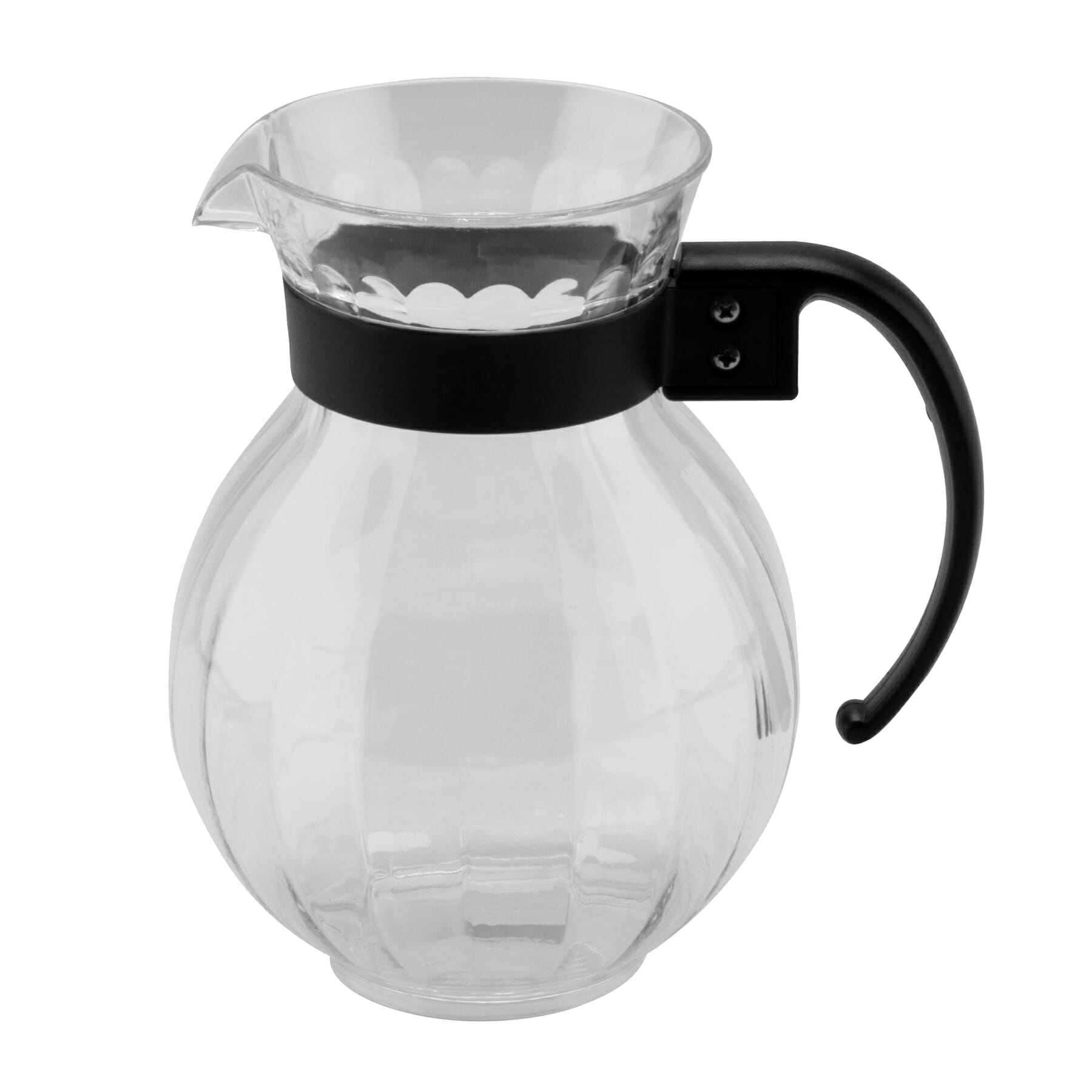 GET P-3064-1-CL 64 oz Plastic Pitcher w/ Lid, Clear