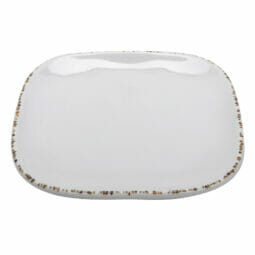 SCS-6-UM - 6" Melamine, Small Square Bread/Side Dish Plate, G.E.T. Urban Mill