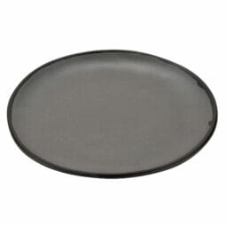CS-100-GR - 10.5" Speckled Gray, Melamine, Round Coupe Dinner Plate, G.E.T. Pottery Market Matte