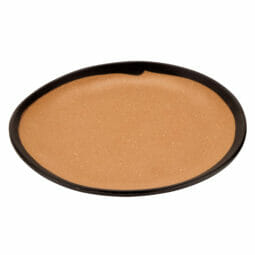 CS-70-TP - 7" Speckled Taupe, Melamine, Bread Plate, G.E.T. Pottery Market Matte