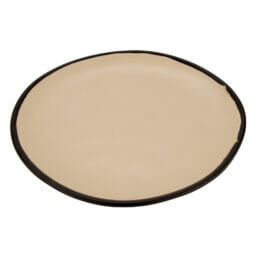 CS-100-MA - 10.5" Manila, Melamine, Round Coupe Dinner Plate, G.E.T. Pottery Market Matte