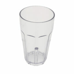 9921-1-CL - 20 oz. (21.2 oz. Rim-Full), 3.63" Textured Beverage, 6.1" Tall