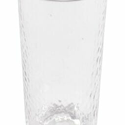 HM-14CN-CL - 14z. SAN, Clear, Collins Cup (14.5oz Rim Full), 2.63" Top Dia,. 6.42" Tall, GET. Hammered