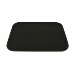 NS-1520-BK - 15" x 20" Rectangular Tray, Non Skid
