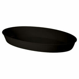 ML-183-BK - 4.5 qt., 16" x 10" Oval Casserole Dish, 3" Deep