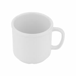 S-12-W - 12 oz. (12 oz. Rim-Full), 3.5" Mug, 3.25" Deep