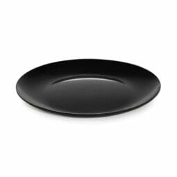 ML-243-BK - 24" Round Display Plate, 2" Deep