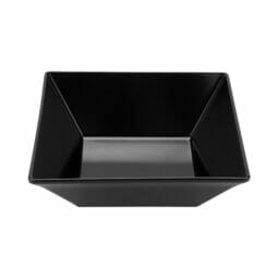 ML-246-BK - 1.6 qt. (1.6 qt. Rim-Full), 8" Square Bowl, 2.5" Deep