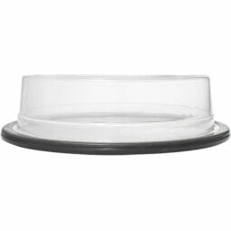 CO-111-CL - 11.75" Clear, Plastic, Plate Cover for 11" Dinnerware Plate, 3.05" Tall, (Fits 11" Corona Dinnerware), G.E.T. Reusable Plate Covers