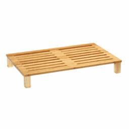 BCB-SLOT-BAM - Full Size Slotted Bread Cutting Board, 21.5" x 13.25", 3" tall (fits FB-2214 Frame)