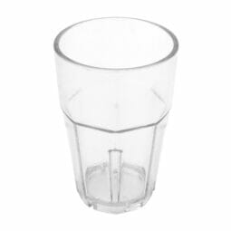 9911-CL - 10 oz. (12.4 oz. Rim-Full), 3.13" Textured Beverage, 4.75" Tall