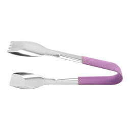 BSRIM-70-PR - 9" Stainless Steel Tong w/ Mirror Finish and Cool-Grip Handle