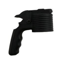 SDB-1-LID - Black Handle Lid Dispenser fits SDB-16 & SDB-32. GET, Salad Dressing Bottles