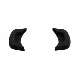 CA-RDOL-BK - 4.66" x 2.07" Black Silicone Handle for Round and Oval Heiss Pots Shapes, (Set/1 Pair). GET, Heiss
