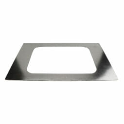 T0B017-1-SS - Stainless Steel Tile 21.575"x13.228" -1 cut outs for CA-017- Fits CA-017RING, GET, Heiss
