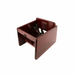 BS-200-MOD-M2 - Booster Seat Modified, Double Straps Mahogany (2)