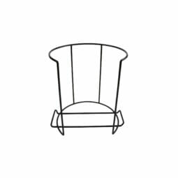 RCK-B42 - 9.25" L x 12.25" Black, Iron Polyethylene, Stacking Rack, 12.25" Tall, Fits Round Plates with Dia. of 9.75 to 10.25, G.E.T. Dish Storage Rack
