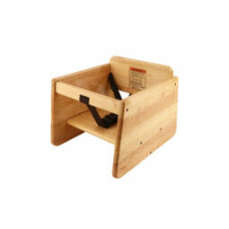 BS-200-MOD-N2 - Booster Seat Modified, Double Straps - Natural