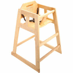 HC-100-MOD-N2 - High Chair Modified, Natural2 Assembly Required