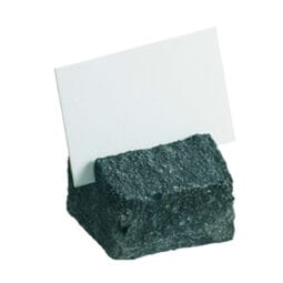 1065052 - Basalt Natural Stone Label Holder 1.5" x 2.76", 3.1" tall, FRILICH 3SH012 ACCESSOIRE