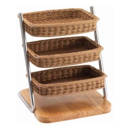 4891051 - VarioRack - stainless steel,   with 3 Basket