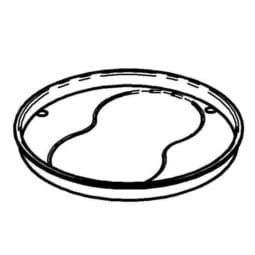 6240520 - SPARE Container  Ice Container, plastic (white)   for UNISON Cooling Plate '300'